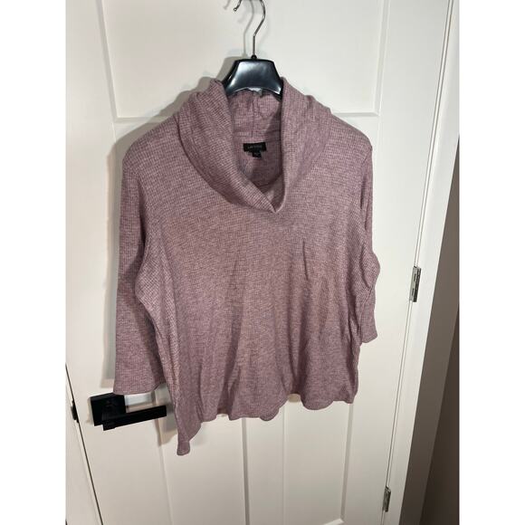 NWT J. Jill Womens Cowl Neck‎ Pullover Size XL Extra Large 3/4 Sleeve Blouse - Picture 3 of 8